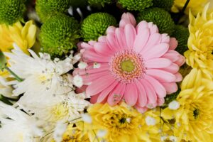 菊のフラワーアレンジメント